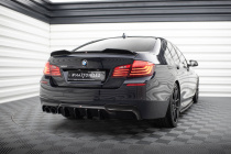 BMW 5-Serie M-Sport F10 2011-2017 (Dubbla Utblås på vänster sida) Diffuser V.2 Maxton Design